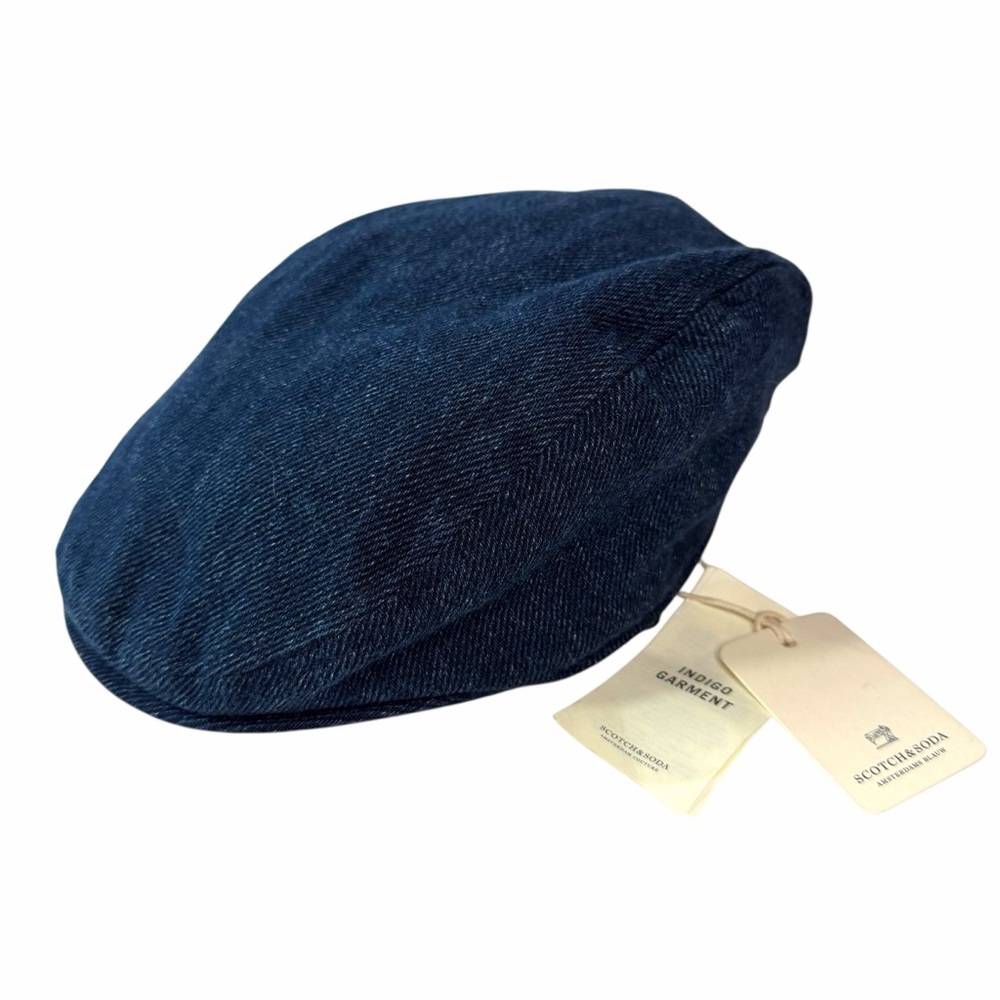 Scotch & Soda Indigo Flat Cap NWT